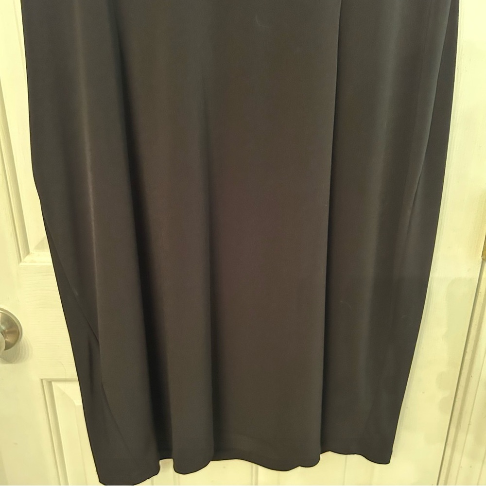 Dress‎ Barn Collection Black Faux Wrap dress Size 18W - Picture 9 of 9